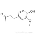 2-butanon, 4- (4-hydroxi-3-metoxifenyl) - CAS 122-48-5